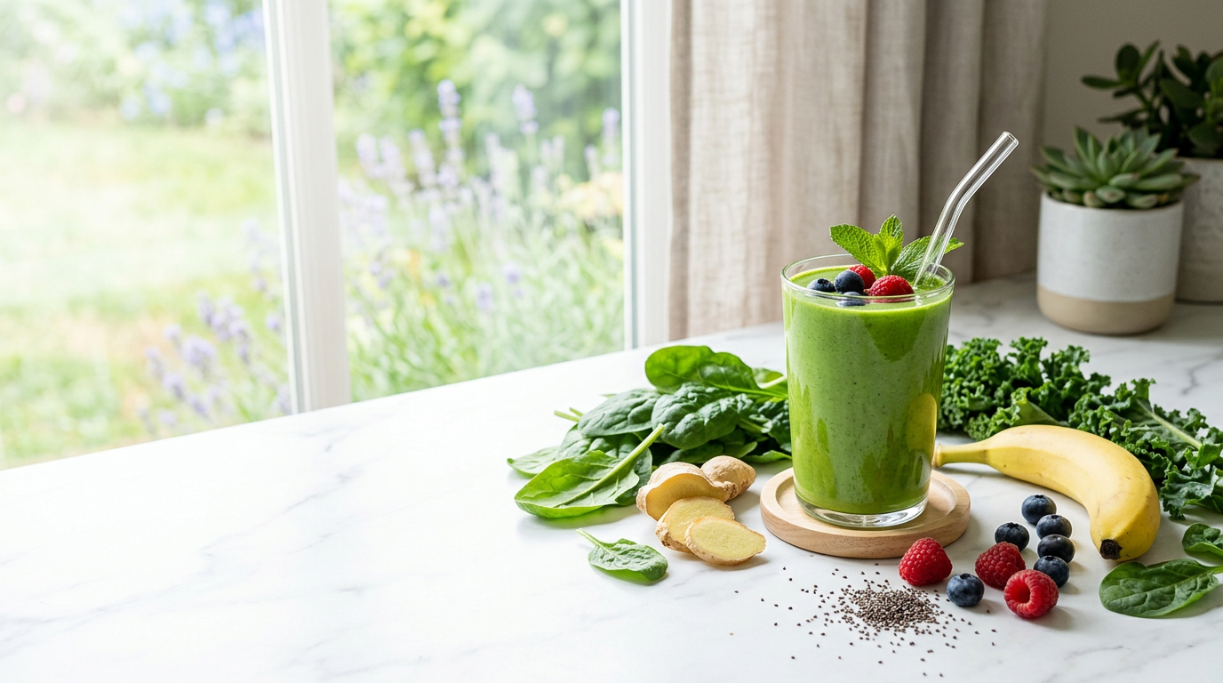 Smoothie verde natural